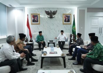 Bertemu Menag Ketua Majelis Amanah Mathla'ul Anwar Bahas Sinergi Penguatan Pendidikan Agama