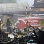 Pasar Induk Cepu Hangus Terbakar