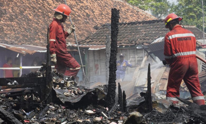 Cerita Korban Kebakaran Pasar Induk Cepu, Kerugian Mencapai Rp500 Juta