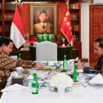 Presiden ke-7 RI Jokowi Makan Malam Bersama Presiden Prabowo di Kertanegara