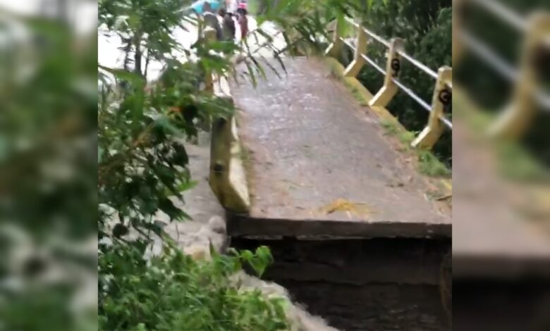 Jembatan di Randublatung Putus Total Akibat Banjir