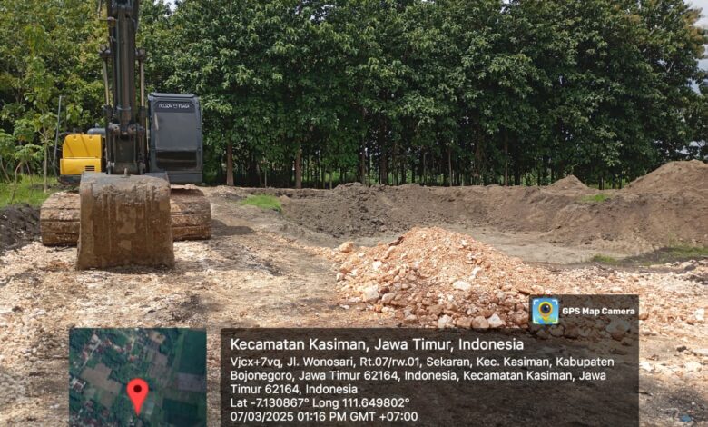 Tambang Galian C di Kasiman Bojonegoro Jadi Sorotan