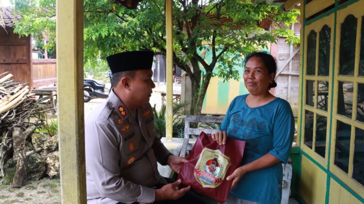 Kapolres Blora Sambang Kamtibmas Ramadan, Sentuh Pekerja Sektor Informal