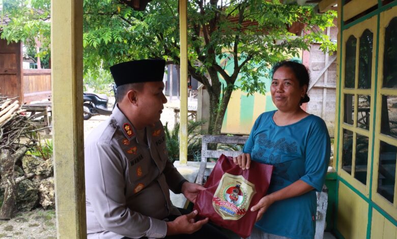 Kapolres Blora Sambang Kamtibmas Ramadan, Sentuh Pekerja Sektor Informal