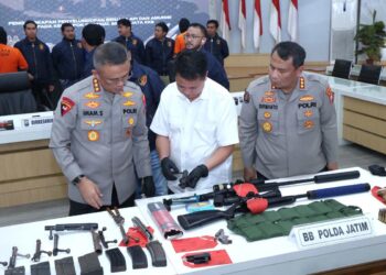 Bojonegoro Geger! Pabrik Senjata Rakitan Ilegal untuk KKB Digerebek Polisi