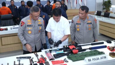 Bojonegoro Geger! Pabrik Senjata Rakitan Ilegal untuk KKB Digerebek Polisi