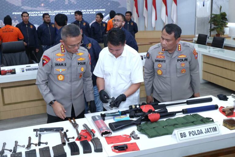 Bojonegoro Geger! Pabrik Senjata Rakitan Ilegal untuk KKB Digerebek Polisi