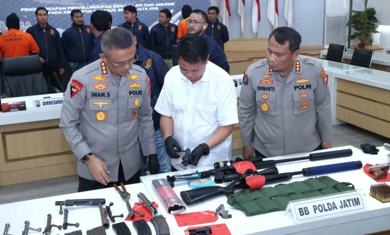 Bojonegoro Geger! Pabrik Senjata Rakitan Ilegal untuk KKB Digerebek Polisi