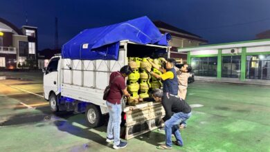 Upaya Penyelundupan Elpiji 3 Kg dari Jatim Digagalkan, Polisi Amankan 308 Tabung