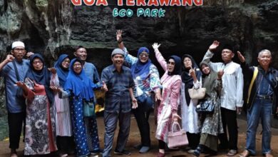 Dukung Wisata Blora Ikatan Haji Blora 2009 Gelar HalalBihalal di Goa Terawang Ecopark