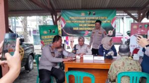 Kapolres Blora Janji Rutinkan Cek Kesehatan Gratis untuk Ojol-Becak di Cepu