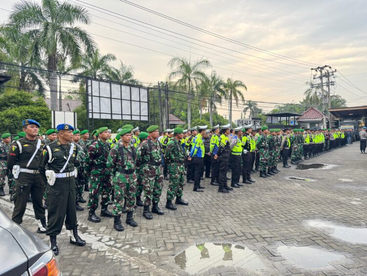 Polres Blora Kerahkan 580 Personel Amankan Pengesahan Warga Baru PSHT di Cepu