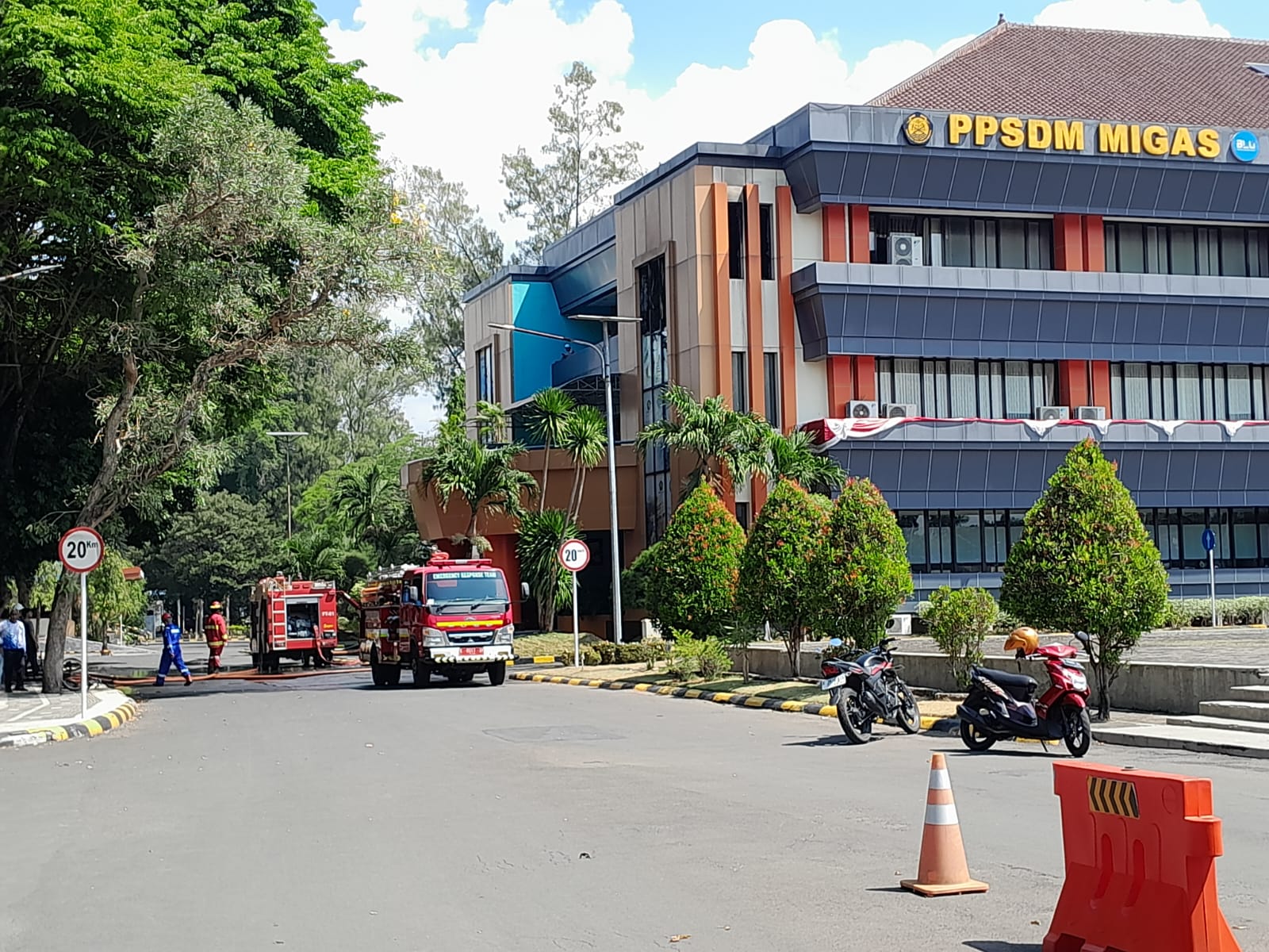 Polisi Masih Melakukan Penyelidikan Penyebab Kebakaran Gedung PPSDM Migas