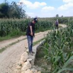 Baru Tiga Minggu Dibangun, Talud Desa Tinapan Sudah Ambrol