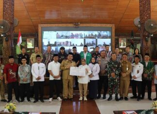 Blora Gelar Deklarasi Penolakan Aksi Kekerasan Ciptakan Blora Cinta Damai dan Aman
