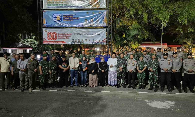 Jaga Blora Tetap Damai dan Aman Forkopimda Blora Minta Warga Jangan Mudah Terprovokasi