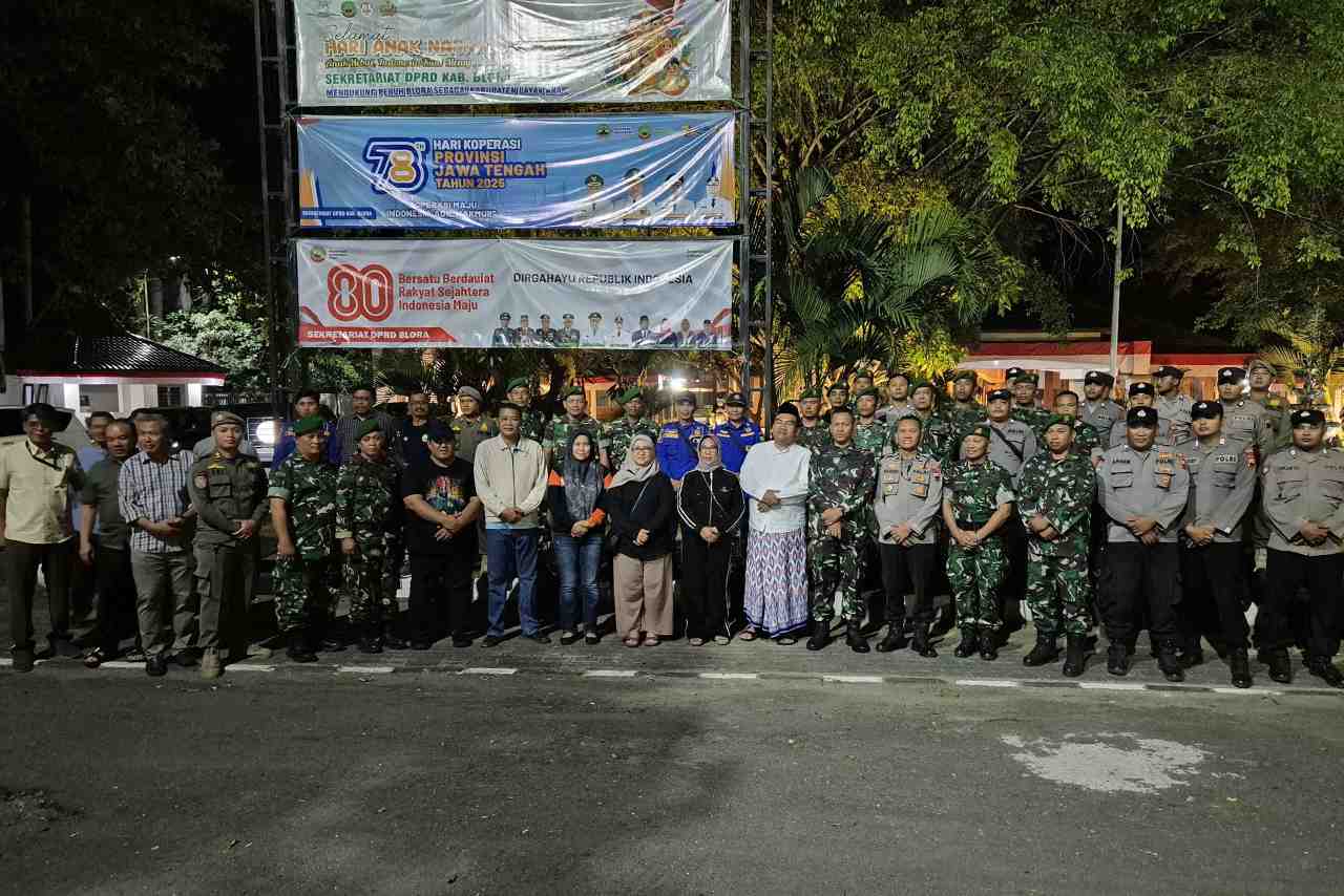 Jaga Blora Tetap Damai dan Aman Forkopimda Blora Minta Warga Jangan Mudah Terprovokasi