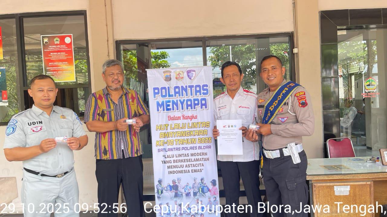 Samsat Cepu Bagi-bagi Voucher Servis 50%Honda, Syaratnya Cuma Taat Pajak