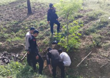 Warga Sambong Blora Temukan Mortir Aktif, Brimob Polda Jateng Turun Tangan