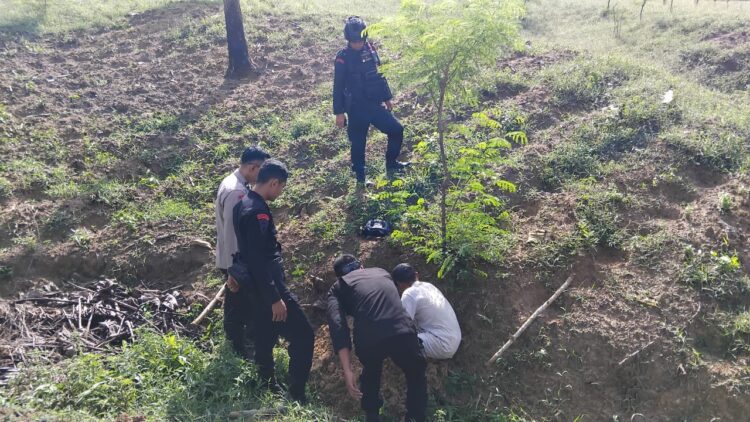 Warga Sambong Blora Temukan Mortir Aktif, Brimob Polda Jateng Turun Tangan