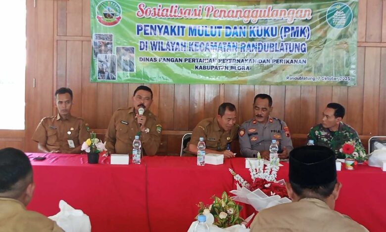 Cegah Kasus PMK Meningkat DP4 Blora Beri Petunjuk Penanggulangan Dini