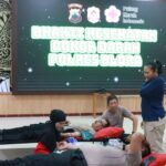 Hari PMI 2025 Polres Blora Sumbang 100 Kantong Darah Personel