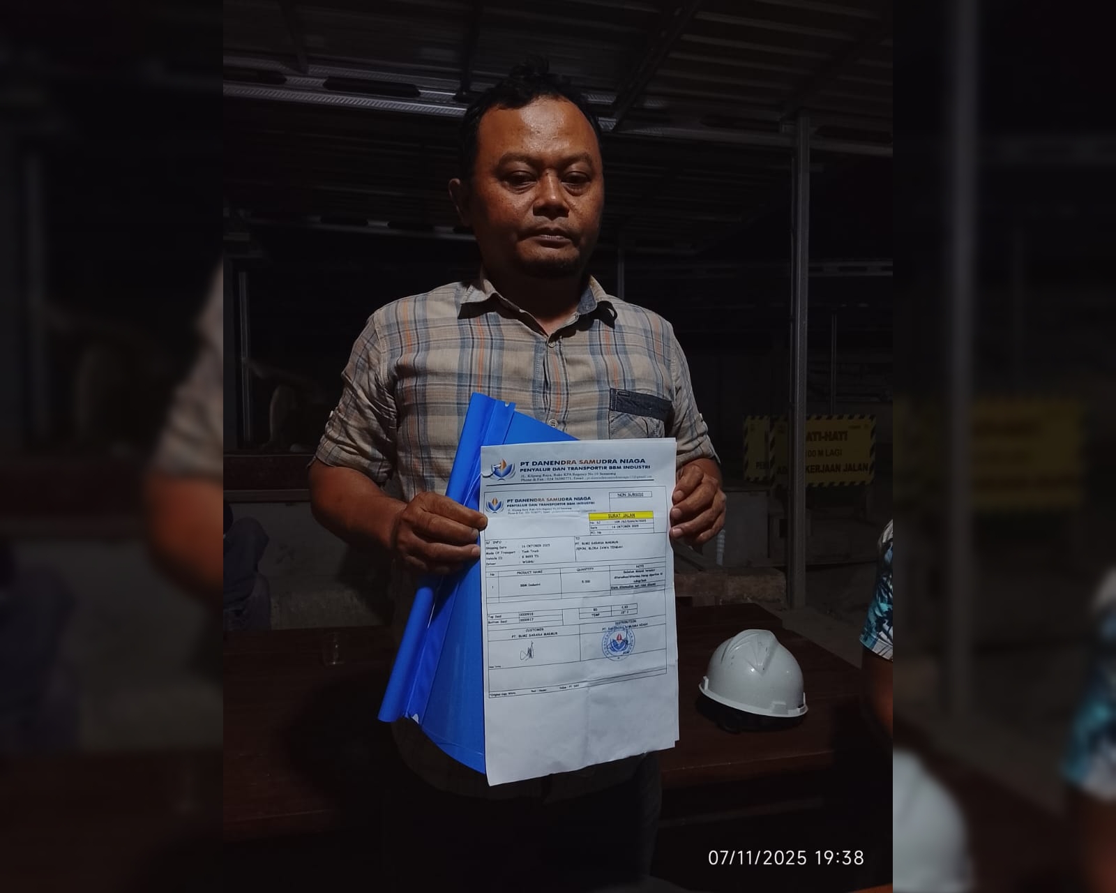 Terkait Berita Dugaan Solar Subsidi Untuk Alat Berat Proyek Jalan Jepon- Bogorejo, PT Bumi Sarana Makmur: Itu Tidak Benar