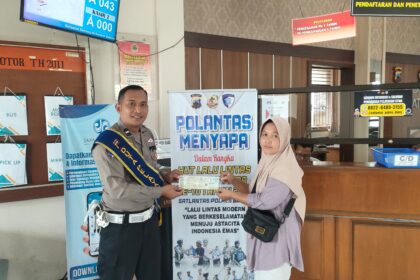 Satlantas Polres Blora Rutin Gelar Giat Pagi, Kasatlantas: Kedepankan Sikap Humanis dan Responsif 