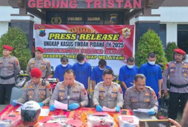 Komplotan Curanmor Lintas Blora Dibekuk Satreskrim Polres Blora 13 TKP Terungkap