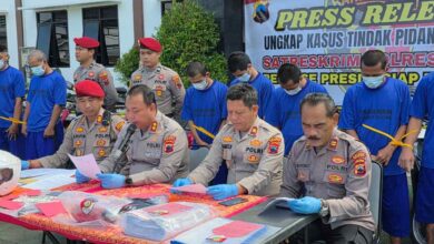 Satreskrim Polres Blora Berhasil Bongkar Tuntas Komplotan Pelaku Curanmor Lintas Kabupaten