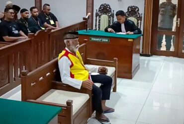 Sujito Terdakwa Pembacokan di Musala Kedungadem Bojonegoro Divonis Hukuman Mati