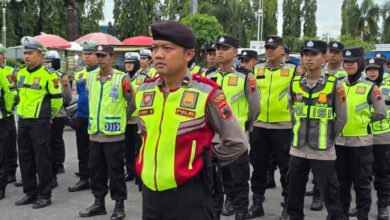 Amankan Malam Tahun Baru 2026 Polres Blora Terjunkan 181 Personel di 11 Titik Strategis