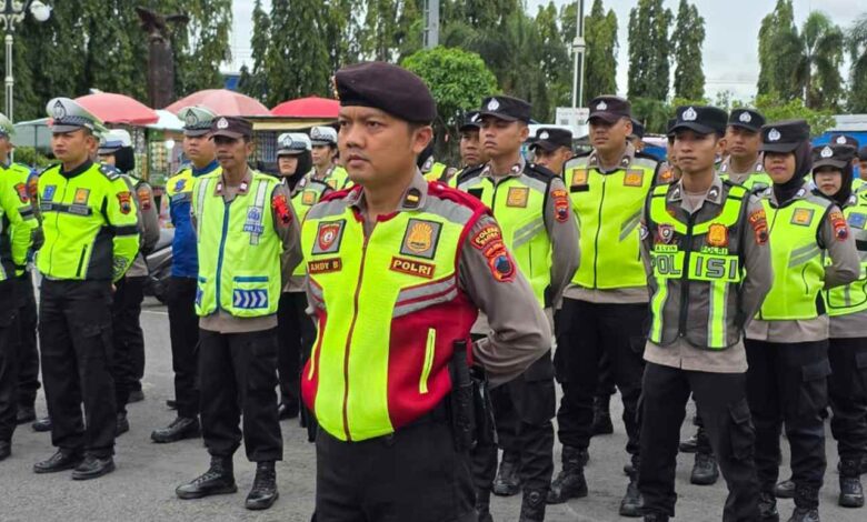 Amankan Malam Tahun Baru 2026 Polres Blora Terjunkan 181 Personel di 11 Titik Strategis