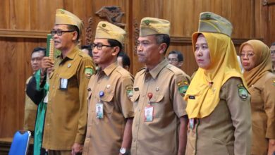 Perubahan Struktural Empat Pejabat Eselon II Pemkab Blora Resmi Berganti