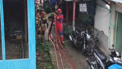 Kebakaran Rumah di Desa Mernung Cepu, Kerugian Ditaksir Capai Puluhan Juta