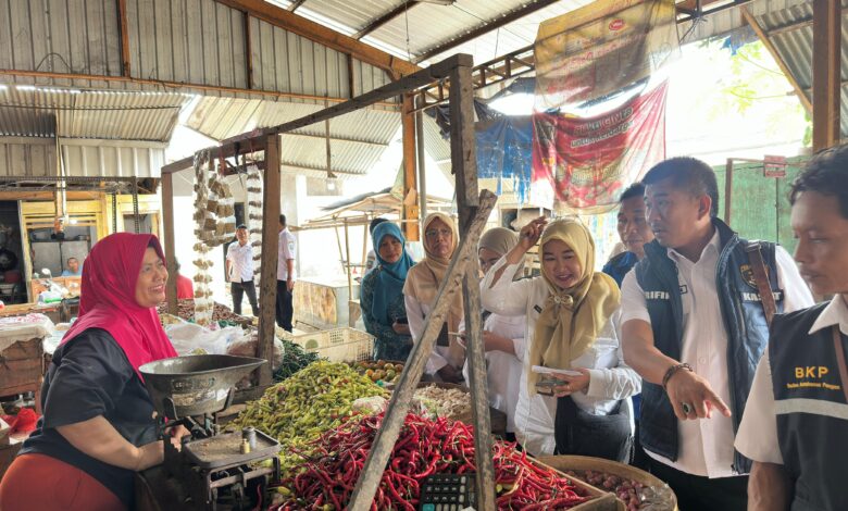 Polres Blora, ​Satgas Pangan, ​Harga Bahan Pokok, ​Pasar Sido Makmur, ​Ketahanan Pangan Blora