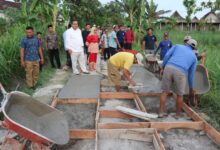 Upayakan Bantuan Inpres, Bupati Blora Apresiasi Gotong Royong Warga Desa Nglebak