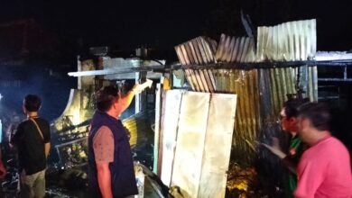 Kebakaran Hanguskan Rumah dan Pasar Darurat Ngawen, Kerugian Mencapai Rp2,2 Miliar