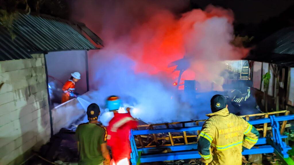Kebakaran Landa Rumah di Karangboyo Cepu, Kerugian Capai Puluhan Juta Rupiah