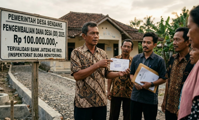 Diduga Sempat Diselewengkan, Dana Desa Sendang Rp100 Juta Akhirnya Dikembalikan ke Kas Desa