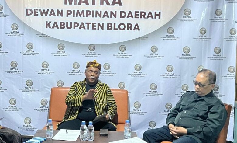 MATRA Blora Gelar Dialog Interaktif Bahas Kemandirian Ekonomi dalam Membangun Rantai Sosial Budaya
