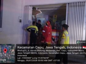Kebakaran Alfamart Cepu Dini Hari, Kerugian Rp500 ribu
